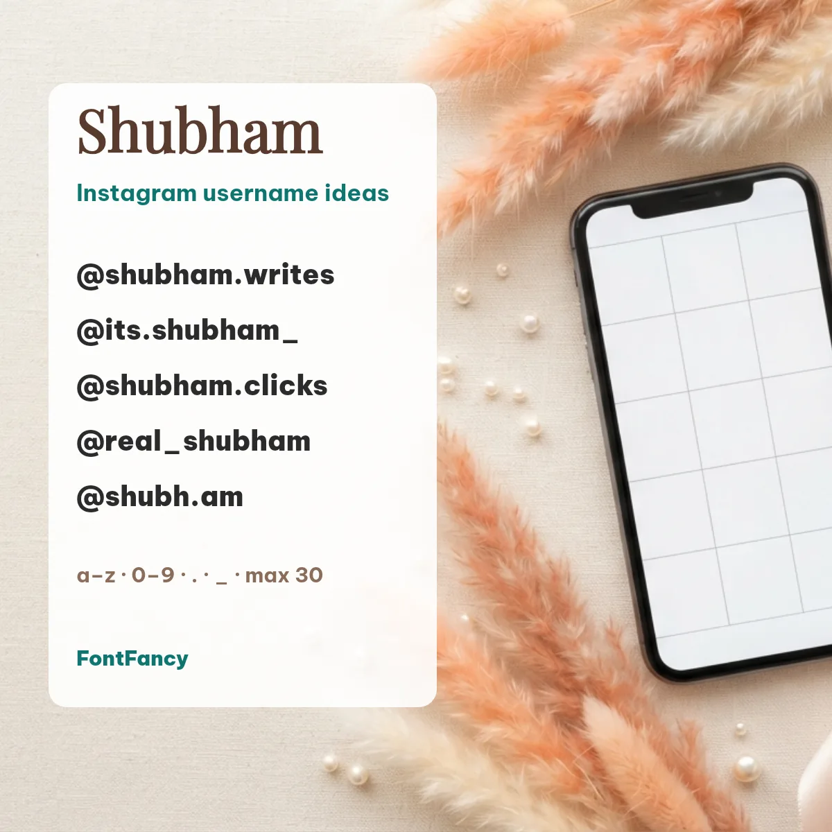 Shubham Font Style — Stylish Shubham Name for Instagram, Copy & Paste