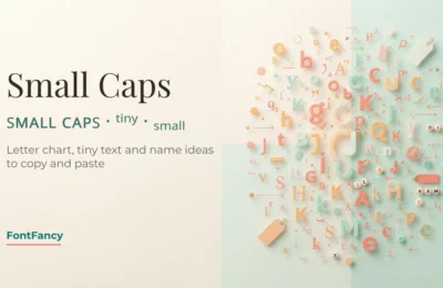 Small Caps Generator: Which ꜱᴍᴀʟʟ Letters Unicode Really Has